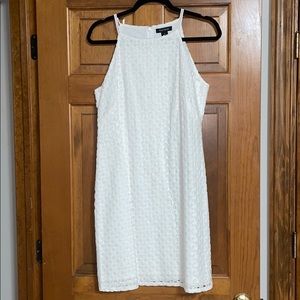 White House Black Market White Sundress